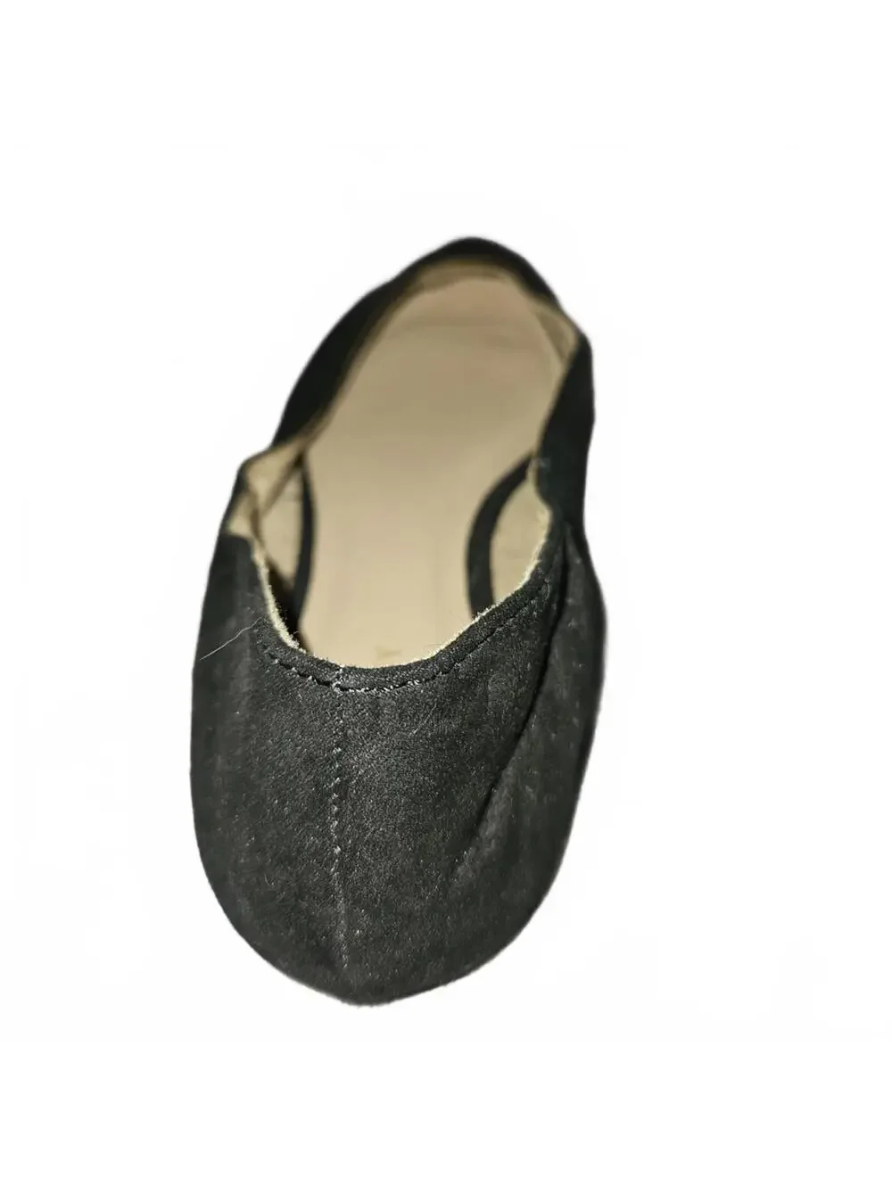 Old Navy Black Suede Pointed Toe Flats Size 8